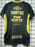 2025-26 Santos FC Black Training shirts (全广告)