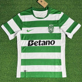 25-26 Sporting Lisbon Home 1:1 Fans Soccer Jersey