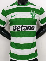 25-26 Sporting Lisbon Home Player Version Soccer Jersey