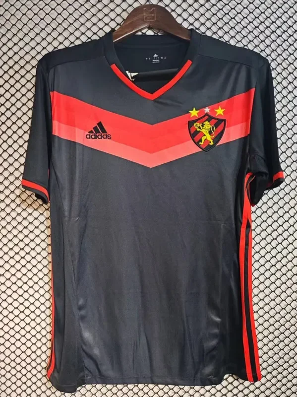 2016 Recife Black Retro Soccer Jersey