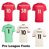 25-26 Liverpool  Away Player Version Soccer Jersey