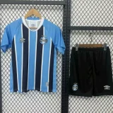 2025-26 Gremio Home Kids Soccer Jersey