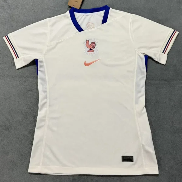 2025-26 France Away Women Soccer Jersey (女)