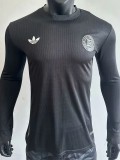 2024-25 Germany Black 125th Anniversary Long Sleeve Player Version Soccer Jersey (长袖球员)