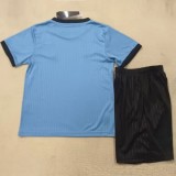 2025-26 Germany 125th Anniversary Blue Kids Soccer Jersey