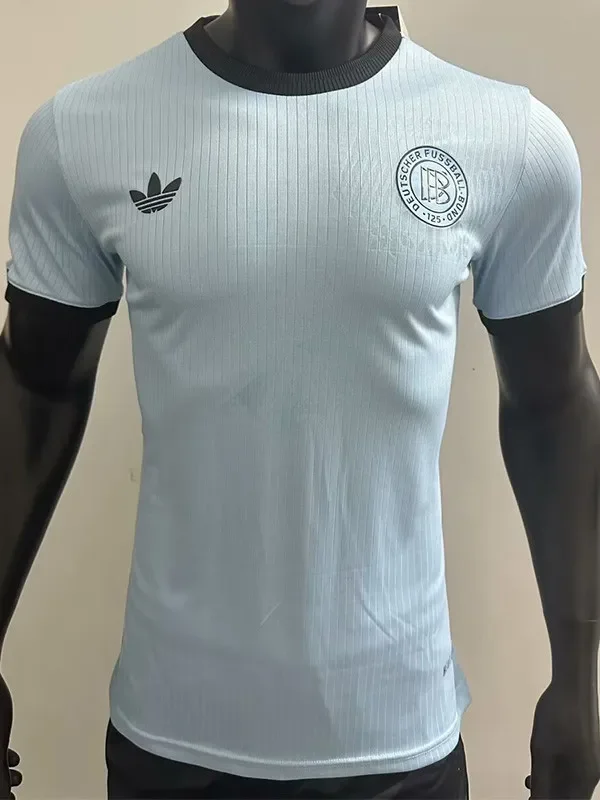 Copy 2024-25 Germany Blue 125th Anniversary Player Version Soccer Jersey