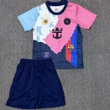 2025-26 MESSI #10 Special Edition Kids Soccer Jersey (后卡通号)