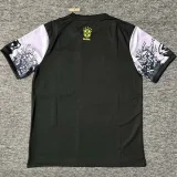 2025-26 Brazil Black Special Edition Fans Soccer Jersey (耶稣黑白)