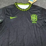 2025-26 Brazil Black Green Special Edition Training shirts