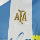 25-26 Argentina Cartoon Special Edition Fans Soccer Jersey