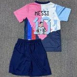 2025-26 MESSI #10 Special Edition Kids Soccer Jersey (后卡通号)