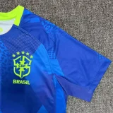 2025-26 Brazil Away Fans Soccer Jersey (带星)