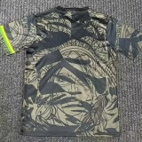 2025-26 Brazil Grey Black Special Edition Fans Soccer Jersey