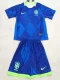 2025-26 Brazil Away Kids Soccer Jersey