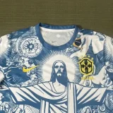 2025-26 Brazil Blue Special Edition Fans Soccer Jersey