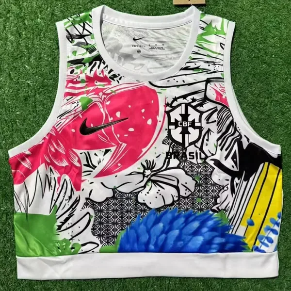 2025-26 Brazil Pink Special Edition Women Yoga Vest (女)