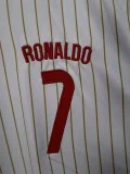 2025-26 Portugal White Casual Edition Baseball Jersey (RONALDO 7)