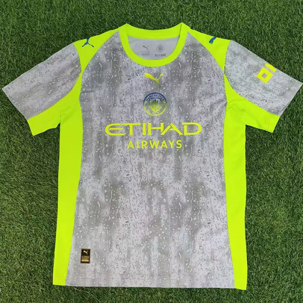 25-26 Man City Third Fans Soccer Jersey