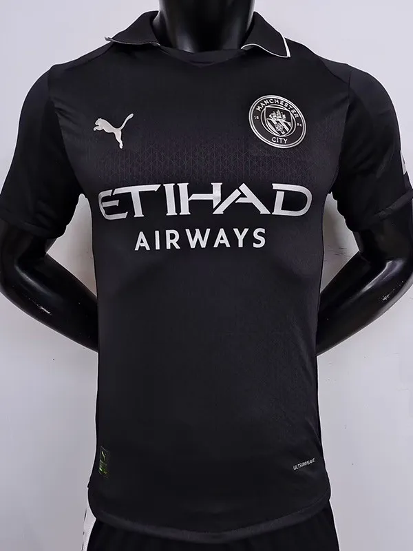 25-26 Man City Away Player Version Soccer Jersey