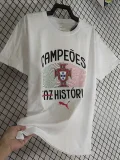2025-26 Portugal Champion White High Quality Casual T-Shirt