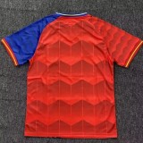 2025 Spain Red Blue Special Edition Fans Soccer Jersey