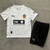 25-26 Valencia Home Kids Soccer Jersey