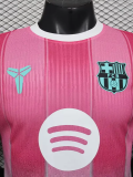 25-26 BAR Pink Special Edition Player Version Training Shirts (蓝标)
