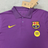 25-26 BAR Purple Polo Short Sleeve