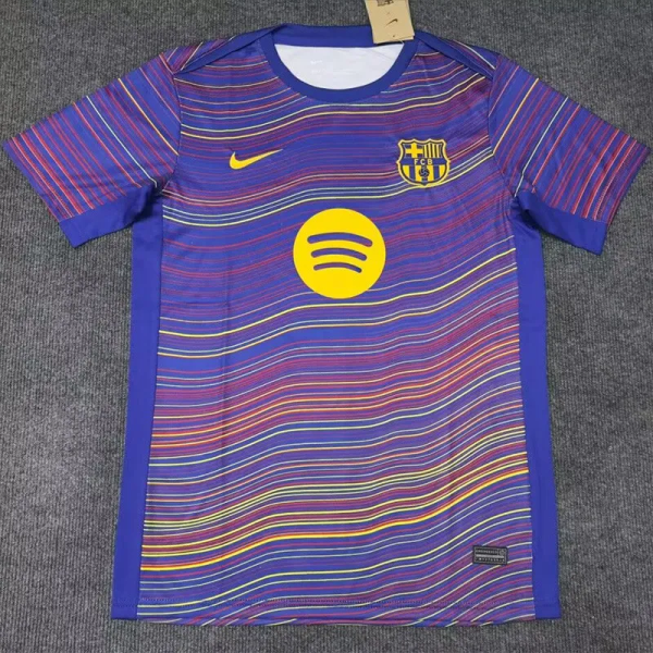 25-26 BAR Purple Yellow Training shirts