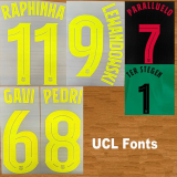 25-26 BAR Away 1:1 Fans Soccer Jersey