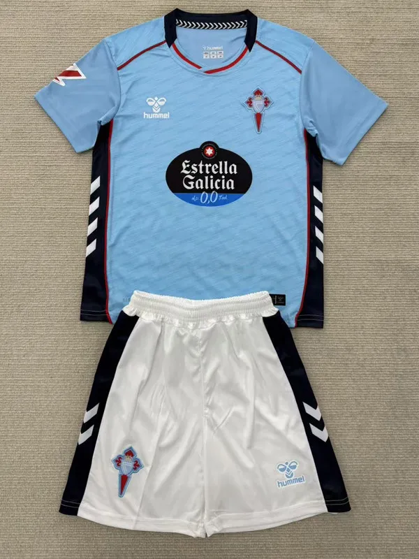 25-26 Celta Home Kids Soccer Jersey