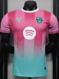 25-26 BAR Pink Special Edition Player Version Training Shirts (蓝标)