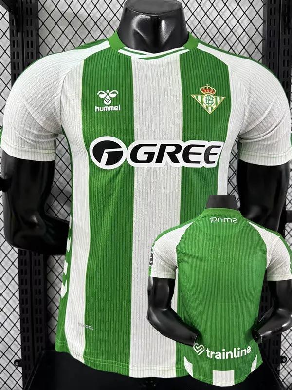 25-26 Real Betis Home Player Version Soccer Jersey
