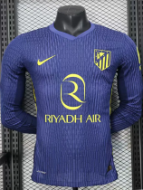 25-26 ATM Away Long Sleeve Player Version Soccer Jersey (长袖球员)