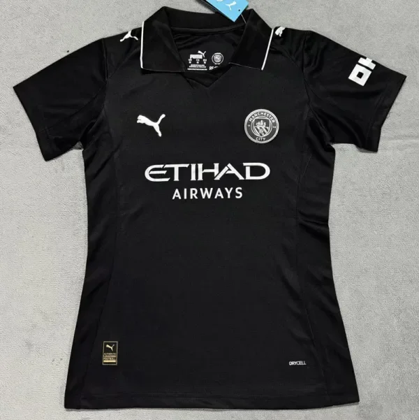 2025-26 Man City Away Women Soccer Jersey (女)
