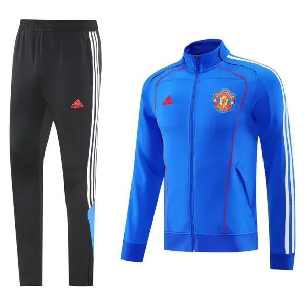 2025-26 Man Utd Fancy blue Jacket Tracksuit #03