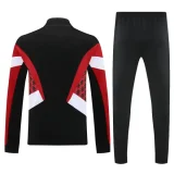 2025-26 Man Utd Black Red Jacket Tracksuit #F14