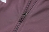 2025-26 Man Utd Grey purple Jacket Tracksuit #A2550