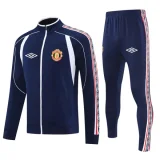 2025-26 Man Utd Royal blue Jacket Tracksuit #F13