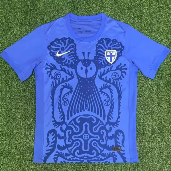 2025-26 Finland Away Fans Soccer Jersey