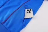 2025-26 Man Utd Fancy blue Jacket Tracksuit #03