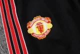 2025-26 Man Utd Black Red Kids Jacket Tracksuit #E25105(童装)