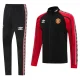 2025-26 Man Utd Black Jacket Tracksuit #02