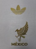 2025-26 Mexico Gold Cup White Long Sleeve Player Version Soccer Jersey (长袖球员)