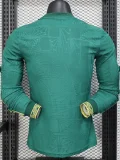 2025-26 Mexico Special Edition Green Long Sleeve Player Version Soccer Jersey (长袖球员)