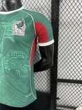 2025-26 Mexico Special Edition Green Player Version Soccer Jersey