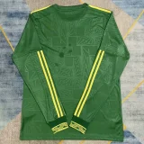 2025-26 Mexico Special Edition Green Long Sleeve Soccer Jersey