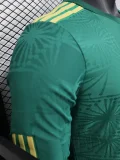 2025-26 Mexico Special Edition Green Long Sleeve Player Version Soccer Jersey (长袖球员)