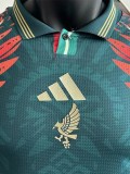 2025-26 Mexico Green Special Edition Long Sleeve Player Version Soccer Jersey