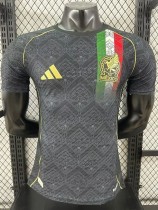2025-26 Mexico Black Special Edition Player Version Soccer Jersey